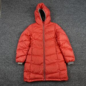Canada Goose Jacket Kids 10-12 Pink Hooded Down Puffer Winter Coat 5403Y